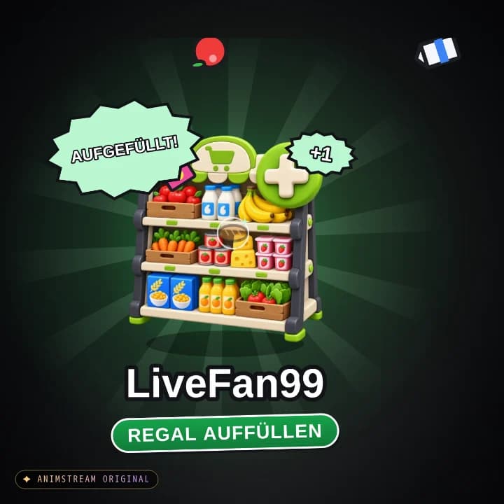 Regal auffüllen – Supermarket Simulator Animation