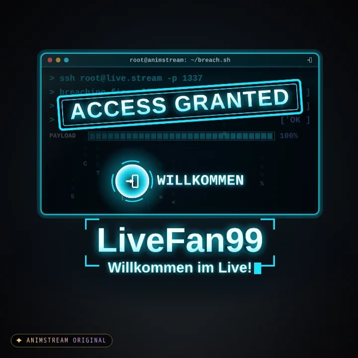 Willkommen Alert – System Hack Cyber Cyan