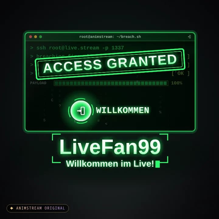 Willkommen Alert – System Hack Matrix · Grün