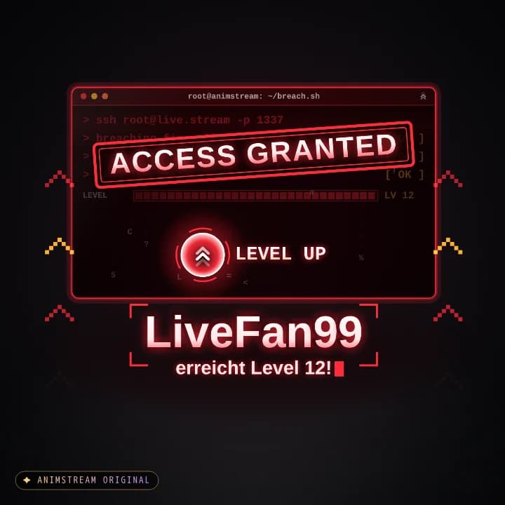 Level-Up Alert – System Hack Red Alert