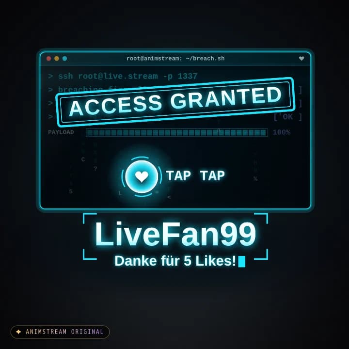 Like & Tap Tap Alert – System Hack Cyber Cyan