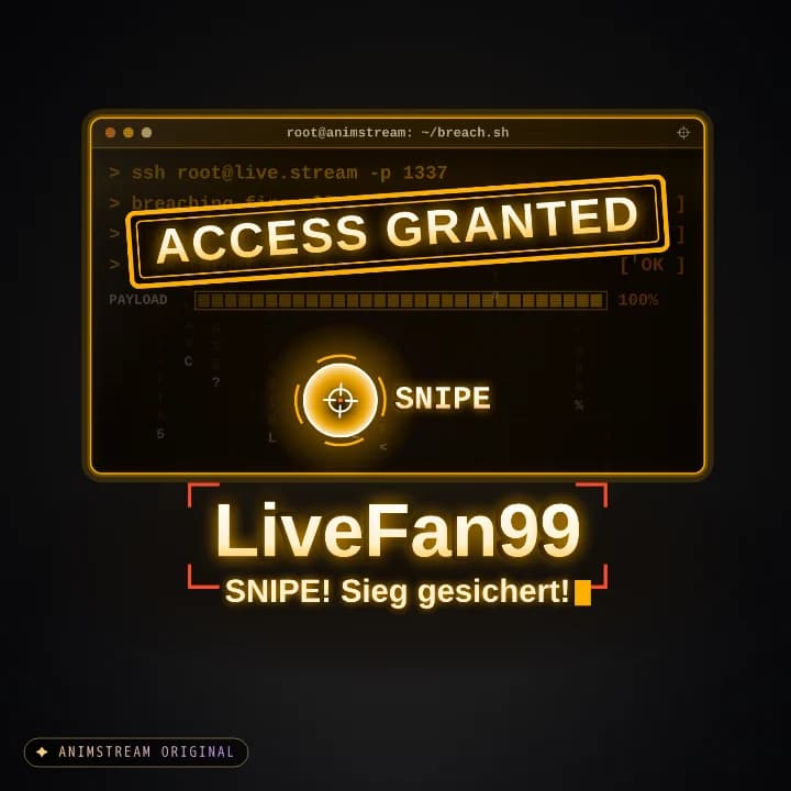 Snipe Alert – System Hack Amber CRT