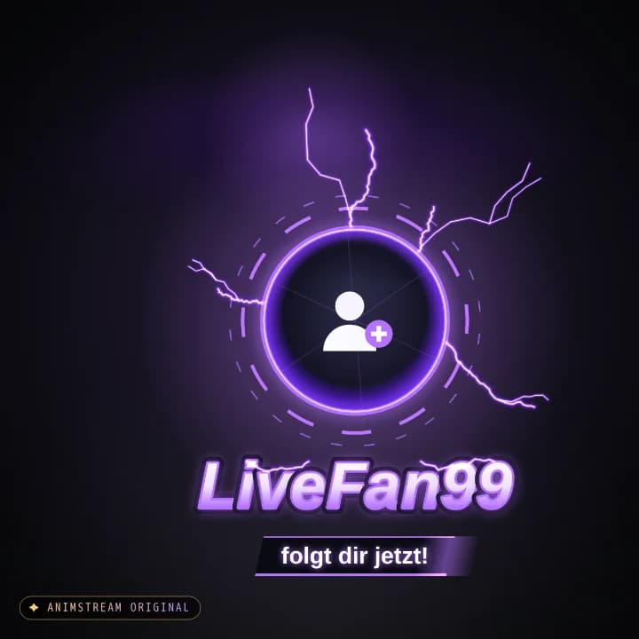Neuer Follower Alert – Thunder Strike Violett