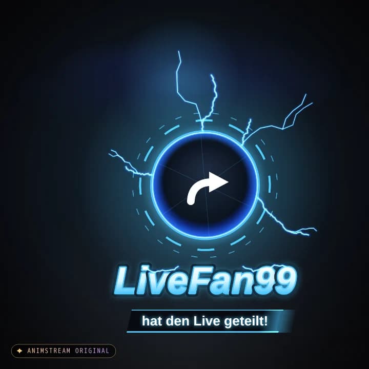 Live geteilt Alert – Thunder Strike Sturmblau