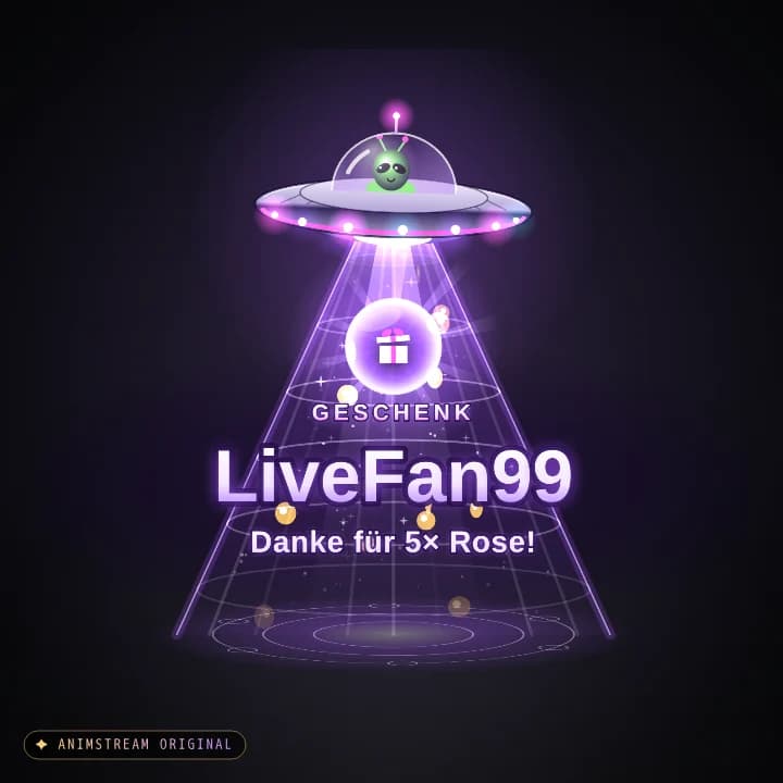Geschenk-Danke Alert – UFO Abduction Cosmic · Violett