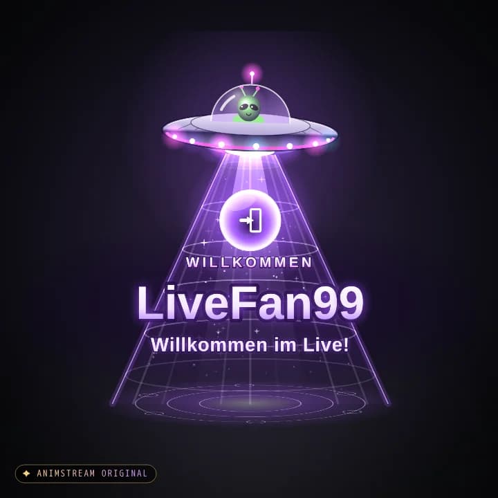 Willkommen Alert – UFO Abduction Cosmic · Violett