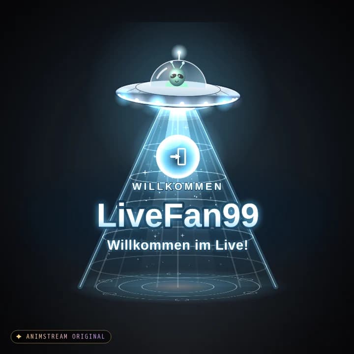 Willkommen Alert – UFO Abduction Ice · Blau-Weiß