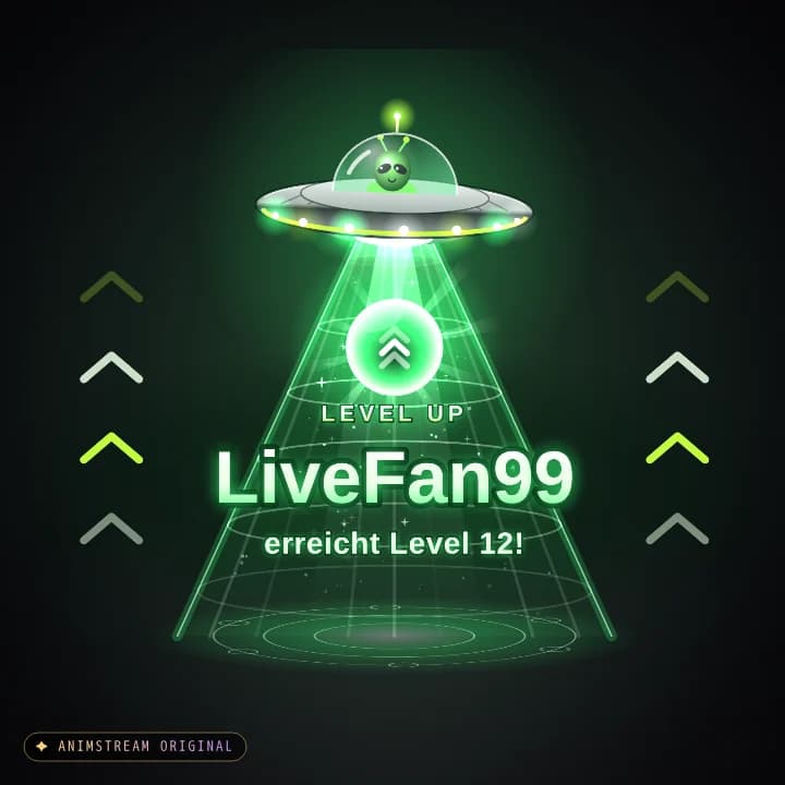 Level-Up Alert – UFO Abduction Area 51 · Grün