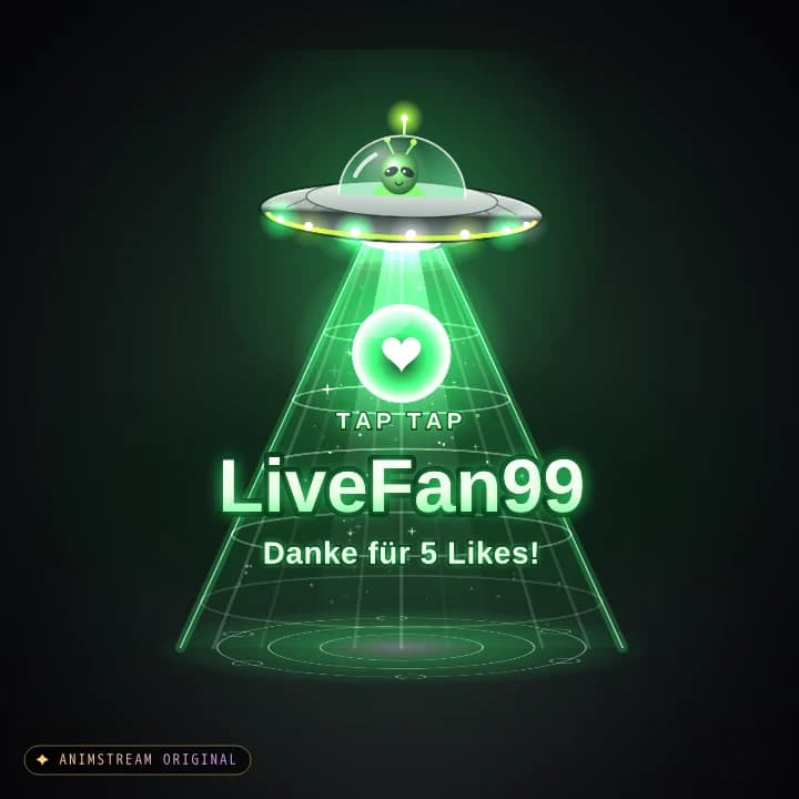 Like & Tap Tap Alert – UFO Abduction Area 51 · Grün