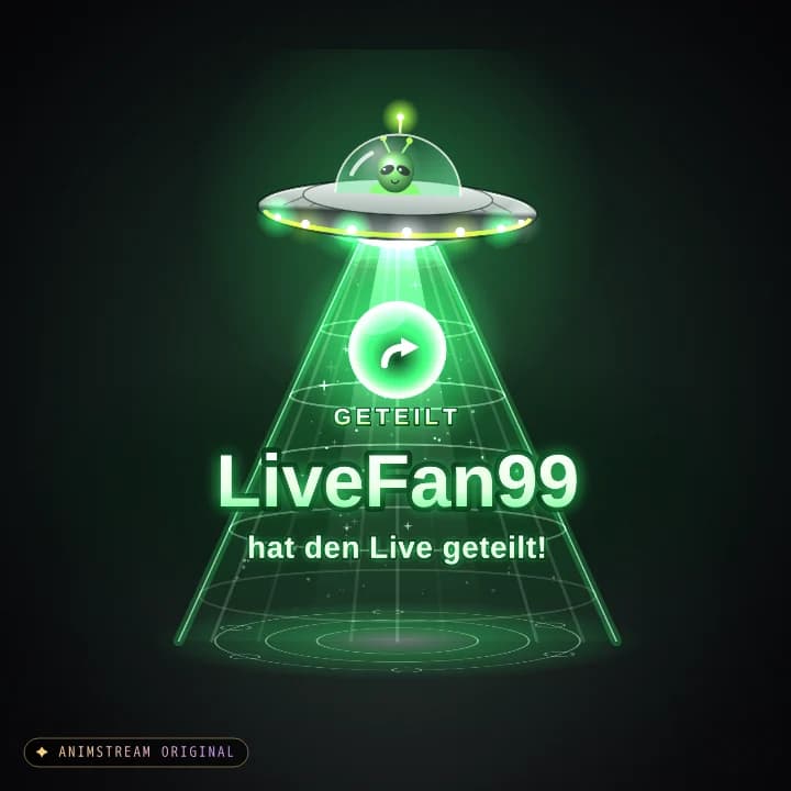 Live geteilt Alert – UFO Abduction Area 51 · Grün