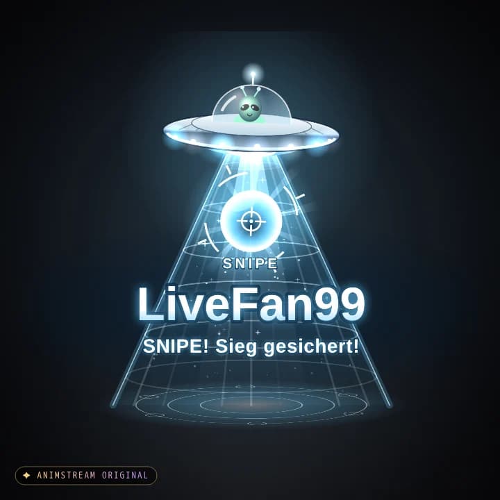 Snipe Alert – UFO Abduction Ice · Blau-Weiß