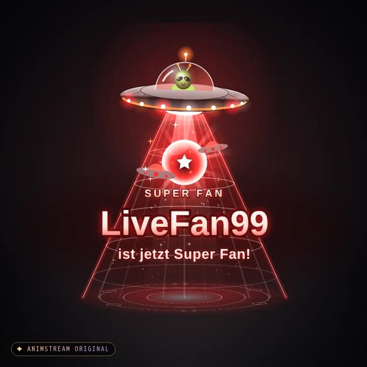 Super Fan Alert – UFO Abduction Blutmond