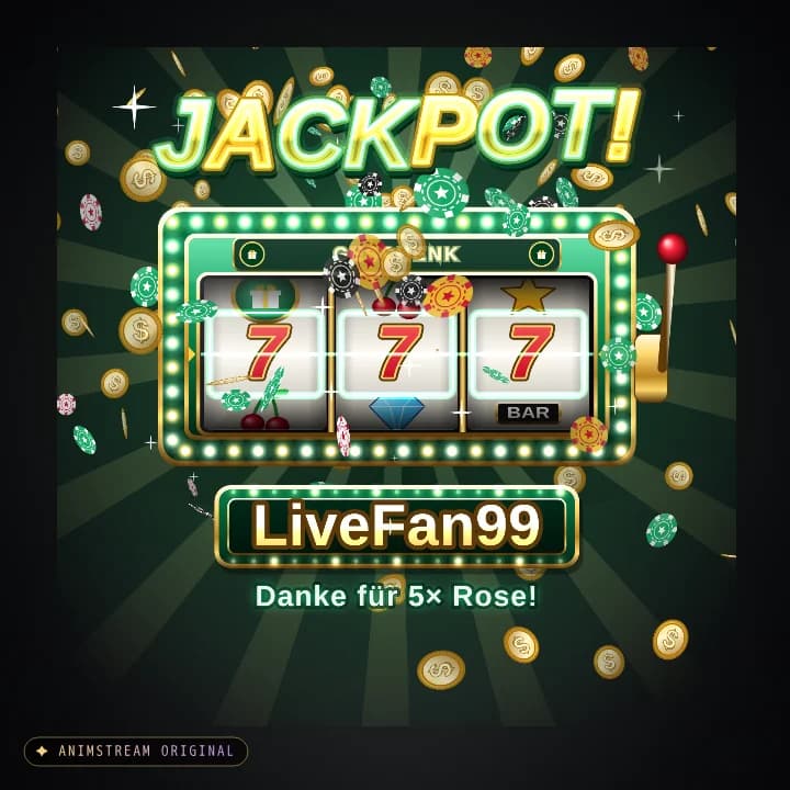 Geschenk-Danke Alert – Vegas Jackpot Emerald