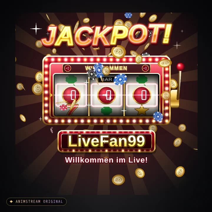 Willkommen Alert – Vegas Jackpot Classic · Rot-Gold