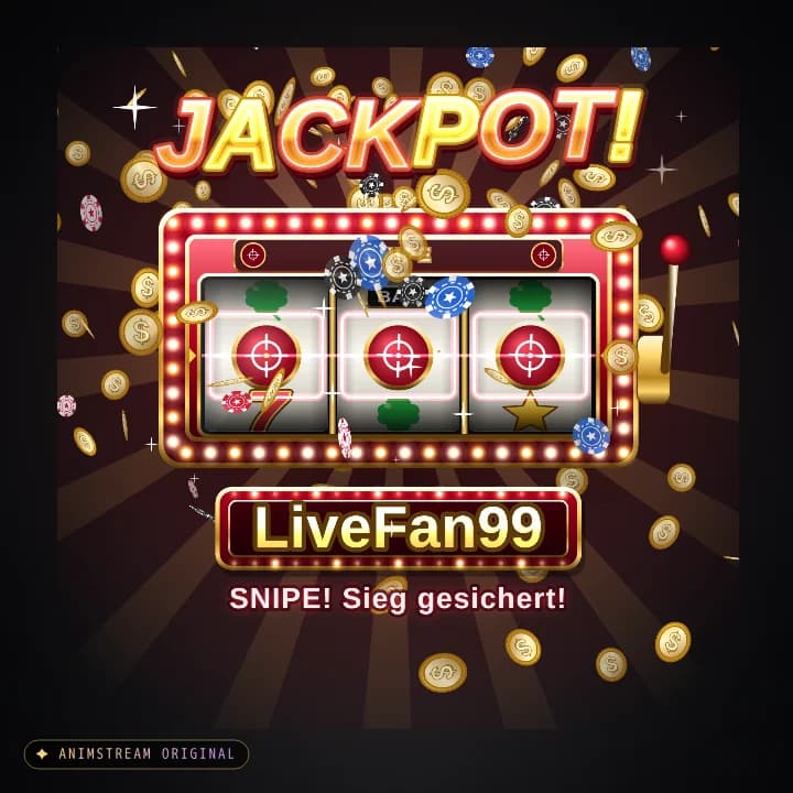 Snipe Alert – Vegas Jackpot Classic · Rot-Gold