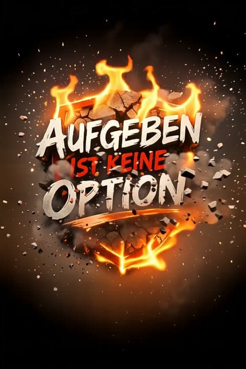 Aufgeben ist keine Option