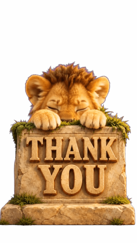 Baby Lion / Baby Löwe Geschenke Animation SFX