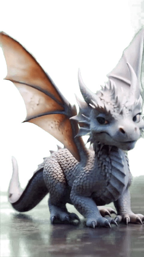 Backround Green Drago