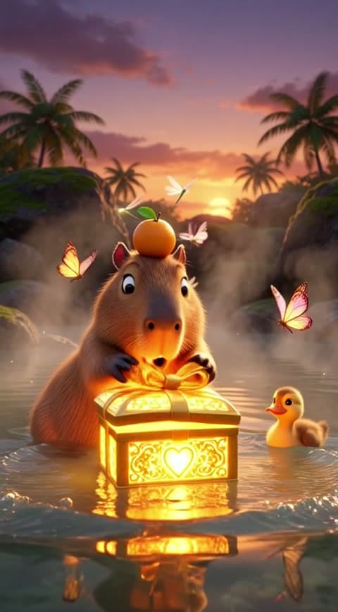 Capybara Spa Gift Alert