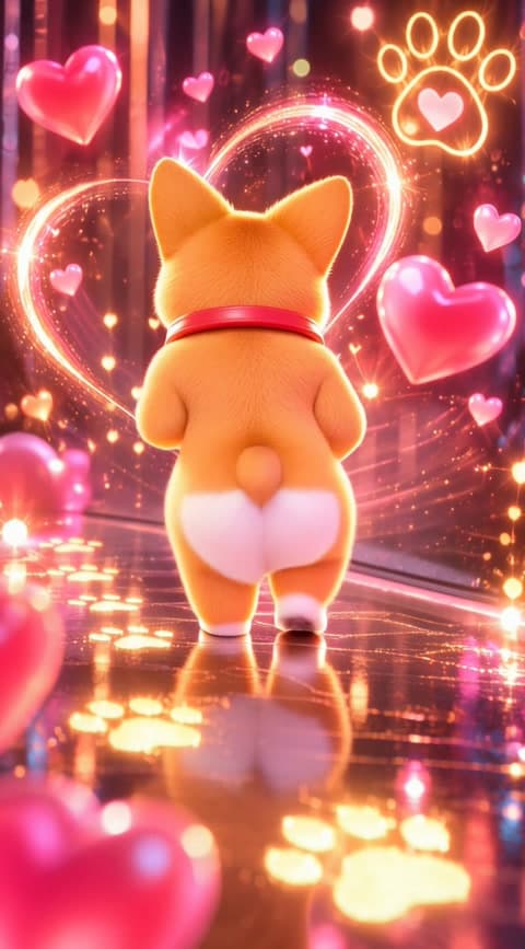🐶 CORGI DANCE – LIVE ANIMATION 💕 2