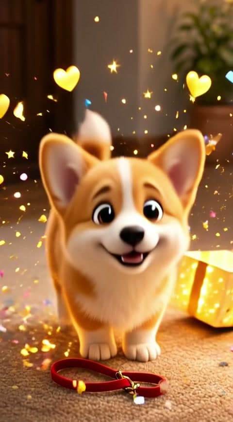Corgi Gift – Danke für das Geschenk