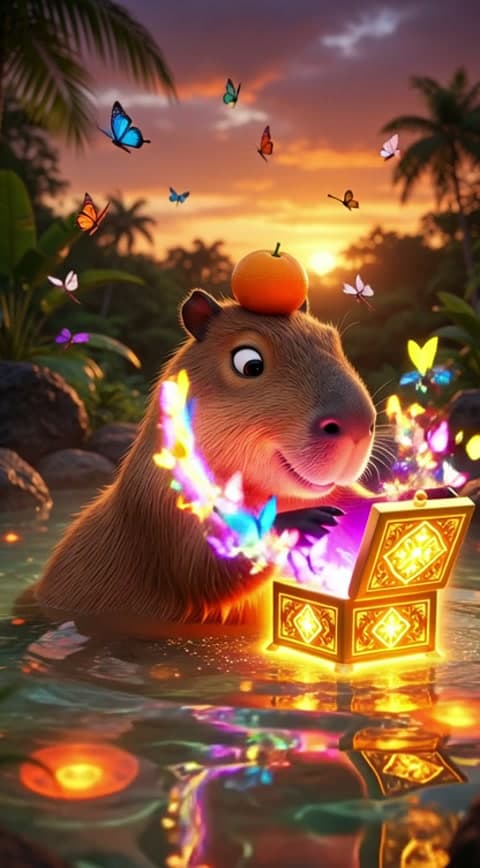 Cute Capybara Gift Alert