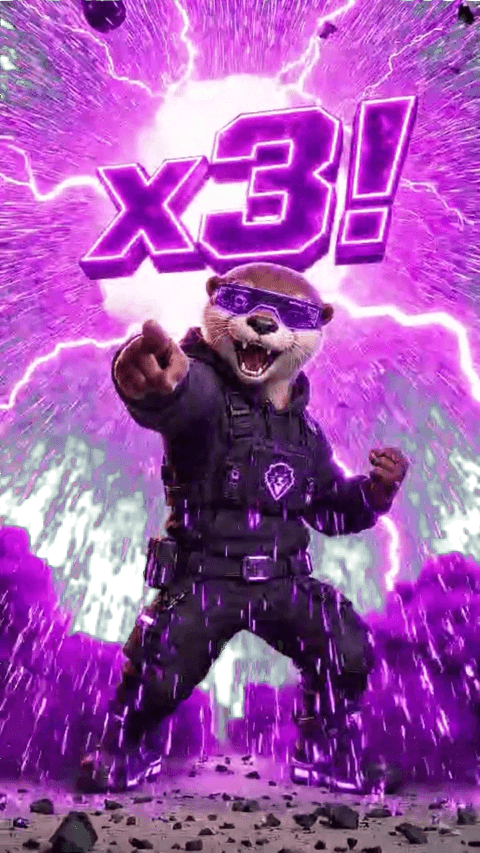 Cyber Otter "x3!" Blitz & Explosion