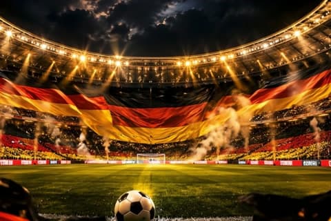 Deutschland Fußball Hintergrund 🇩🇪⚽
