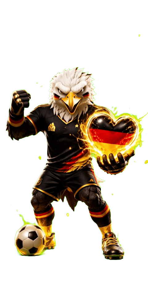 Deutschland Team Herz 🇩🇪⚽