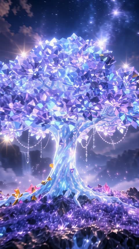 Diamantenbaum Gift Animation