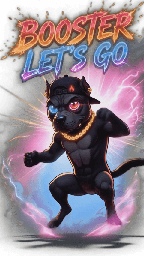 DOG BOOSTER DANCE ANIMATION