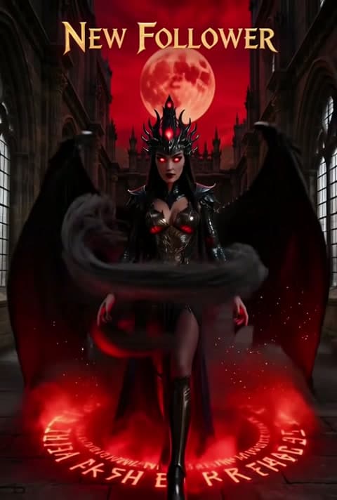 Dragon Queen Transformation New Follower Alert