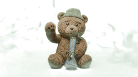 eLFitnas Smoking Teddy
