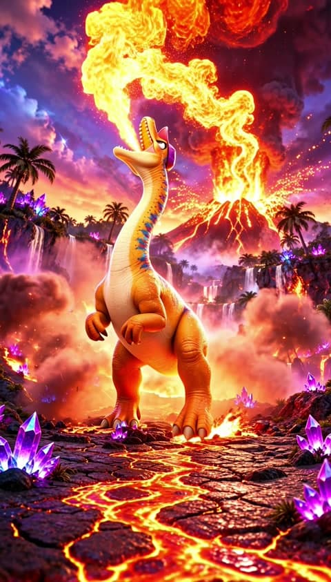 Firebreath Dino – Lava Apocalypse