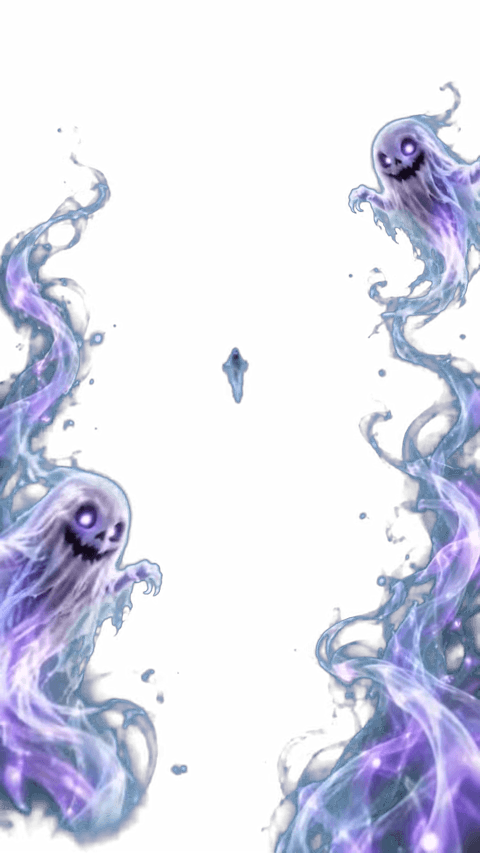 Geister Halloween Animation