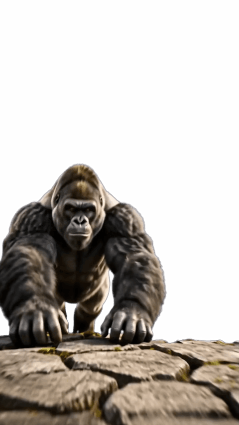 Gorilla Geschenke Animation
