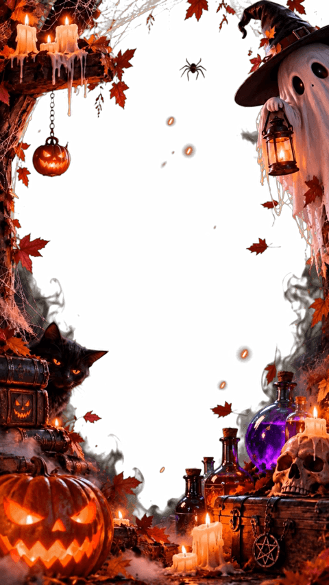 Halloween Overlay 9:16 LOOP