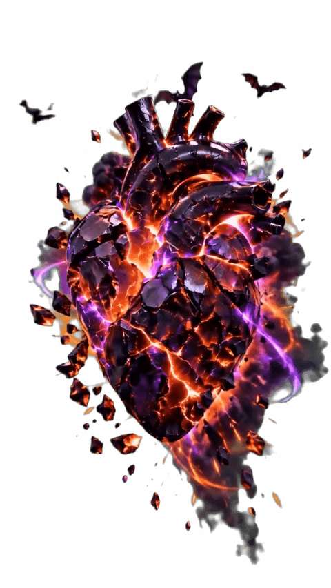 Heart Horror Animation Halloween