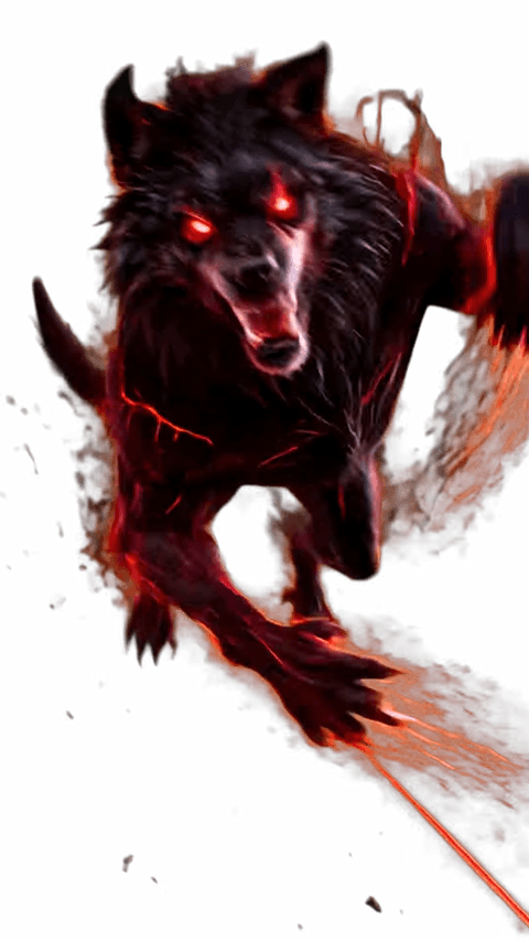 HORROR WOLF / Gift Animation | AnimStream
