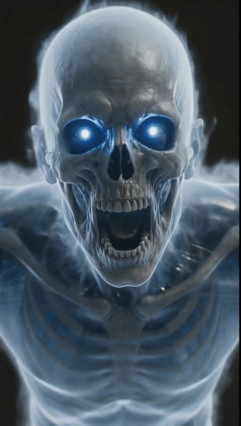 jumpscare bones ghost