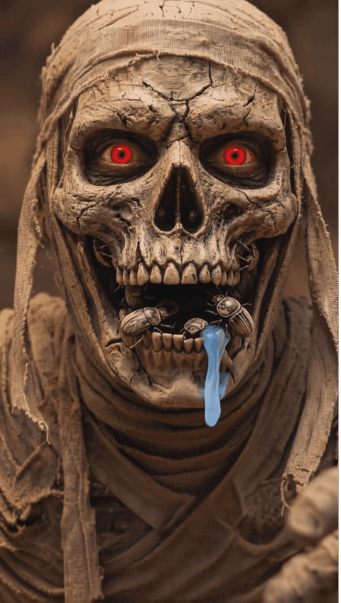 Jumpscare Mumie