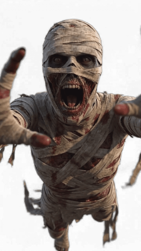jumpscare mumie