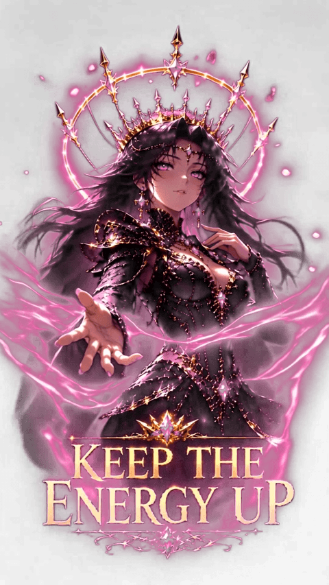 KEEP THE ENERGY UP