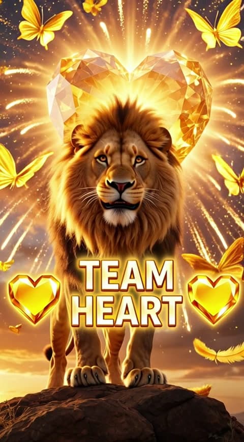Legendary Lion Team Heart