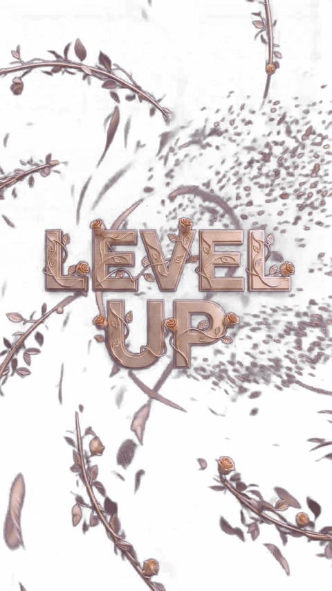 Level Up white rose