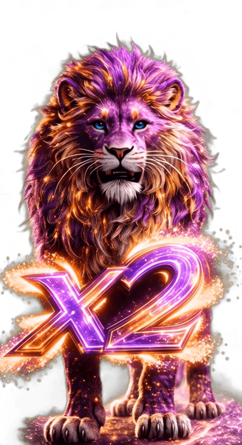 lila Löwe - x2