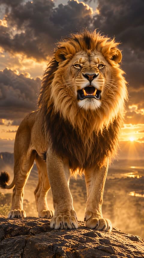 Lion Animation TikTok