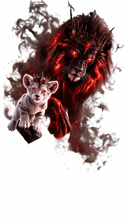 Lion / Baby Lion Gift Animation | AnimStream