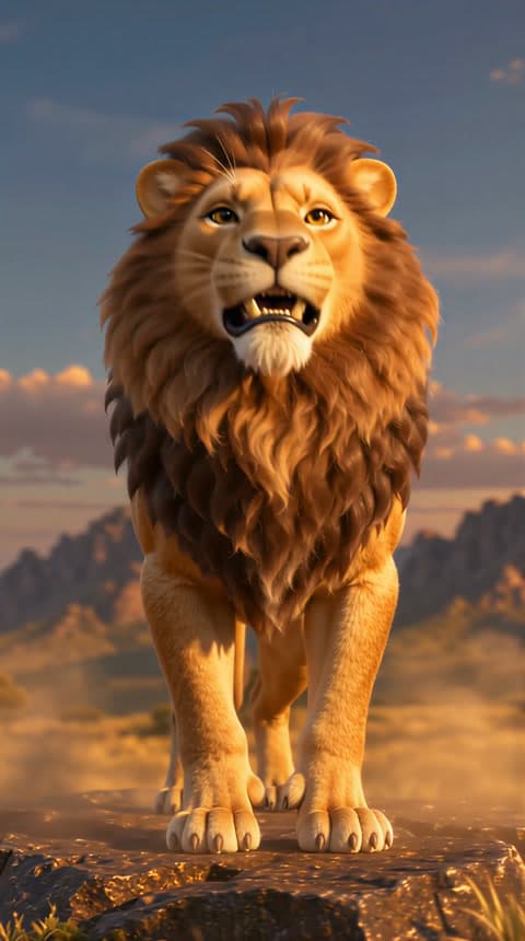 Lion Gift Aniamtion