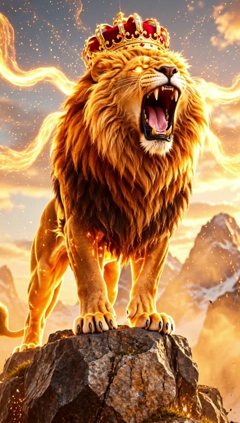 🦁 Lion Gift – King of Victory